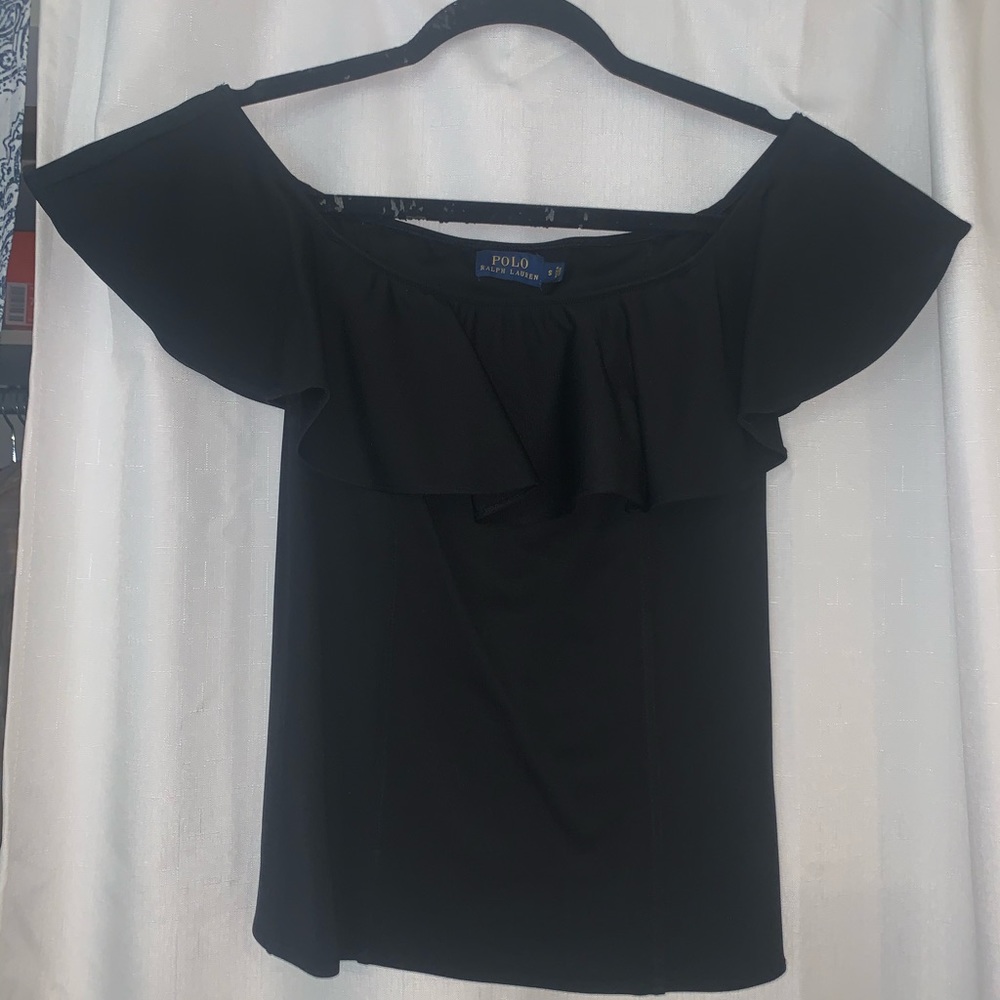 Polo Ralph Lauren Black off the shoulders top